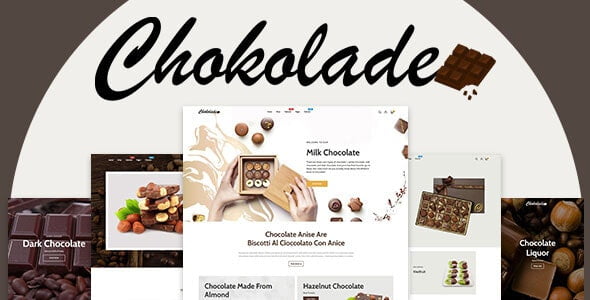 Chokolade - Chocolate Sweets & Candy And Cake Shopify Theme