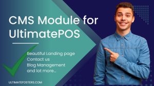 UltimatePOS - CMS (Content management system) Module
