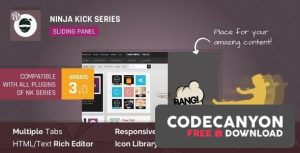 WordPress Off-Canvas Sliding Panel - Ninja Kick