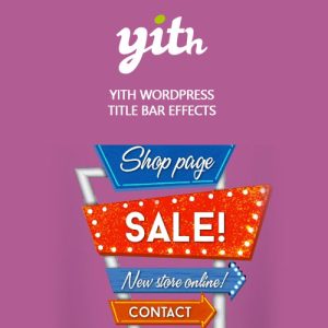 YITH WordPress Title Bar Effects