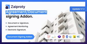 Zaiproty - Agreement/Document signing Addon