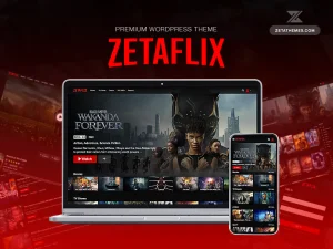 ZetaFlix Movie Wordpress Theme