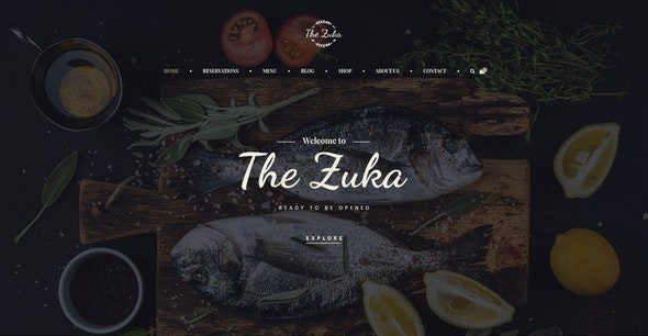 Zukares – Restaurant & Cafe Food Elementor Template Kit