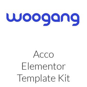 Acco – Blockchain Cryptocurrency & Bitcoin Elementor Template Kit