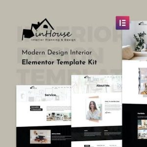 Inhouse - Modern Design Interior Elementor Template Kit
