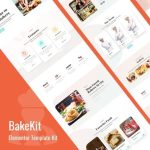 Bakekit - Cake Elementor Template Kit