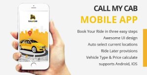 Online Taxi Booking App - Call My Cab Mobile App v2.6
