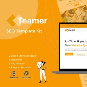 Teamer - SEO Marketing Elementor Template Kit