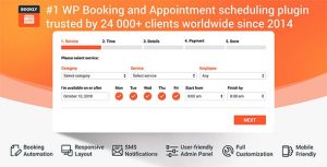 Bookly PRO - Appointment Booking and Scheduling Software Systems
