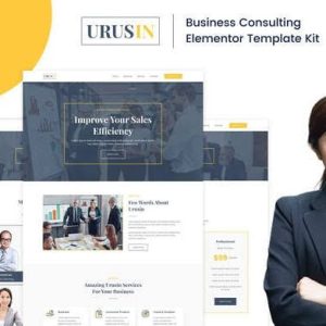 Urusin - Business Consulting Elementor Template Kit