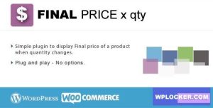 Final Price For WooCommerce