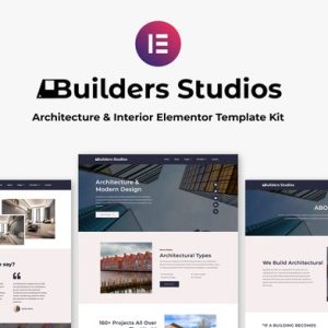 XOOX - Architecture Agency Elementor Template Kit