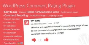 WordPress Comment Rating Plugin
