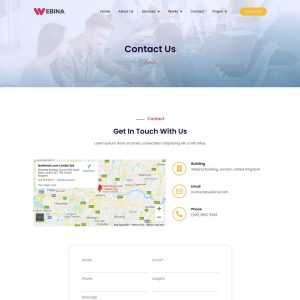 Webina - Business Agency & Startup Elementor Template Kit