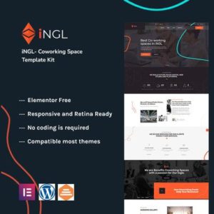 Ingl - Coworking Space Elementor Template Kit