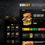 Burgry – Burger & Fast Food Restaurant Elementor Template Kit