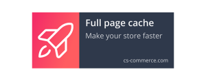 Full page CACHE addon for CS-CART + HTML minify