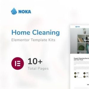 Noka - Cleaning Company Service Template Kit