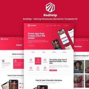 RedHelp - Startup Showcase Template Kit