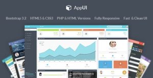 AppUI - Web App Bootstrap Admin Template