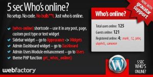 5sec Who's Online WordPress Plugin