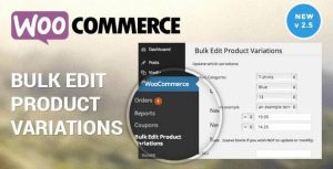 Woocommerce Bulk Edit Prices & Variable Products