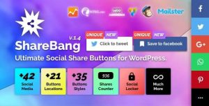 ShareBang - Ultimate Social Share Buttons for WordPress
