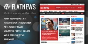 flatnews wp preview.  large preview 1