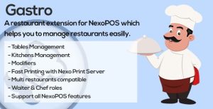 Gastro - Restaurant Extension for NexoPOS 3.x v2.3.109