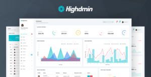 Highdmin - Responsive Bootstrap 4 Admin Dashboard