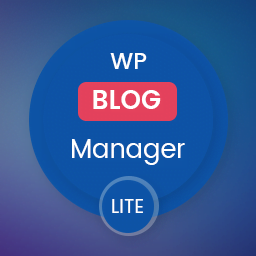 WP Blog Manager - Plugin to Manage / Design WordPress Blog