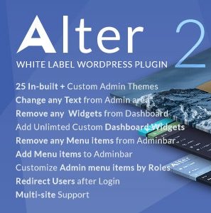 WpAlter - White Label Wordpress Plugin