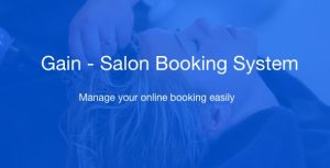 Gain - Salon Booking System