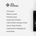 Jeg Portfolio - Responsive Portfolio & Gallery Plugin For WordPress