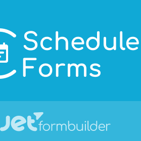 JetFormBuilder - Schedule Forms Addon