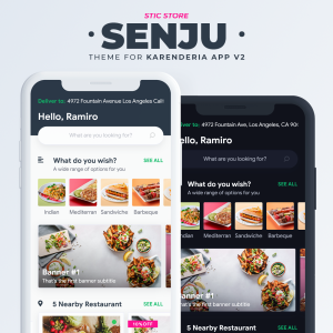 Senju theme for Karenderia Merchant App V2