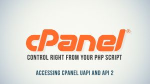 API Codes - cPanel Script