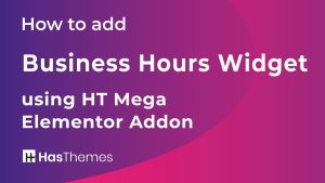 HT Business Hour Widget for Elementor