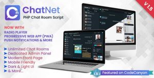 ChatNet - PHP Chat Room & Private Chat Script By On-Codes