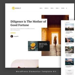 Everly - Blog & Magazine Elementor Template Kit