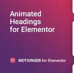 Motionger - Animated Heading for Elementor