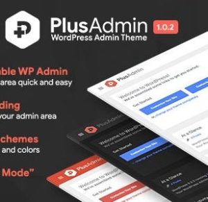 PLUS Admin Theme - WordPress White Label Branding Admin Theme