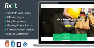 Fixit Construction - HTML Template