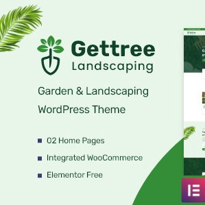 Gettree – Garden & Landscaping Elementor Template Kit