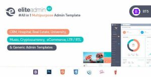 Elite Admin - Bootstrap 4 Dashboard template