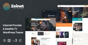 Zeinet - Internet Provider & Satellite TV WordPress Theme By Bracket-Web