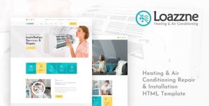 Loazzne - Heating & Air Conditioning Services HTML Template