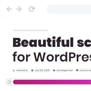 Scroller - Custom Scrollbar for WordPress