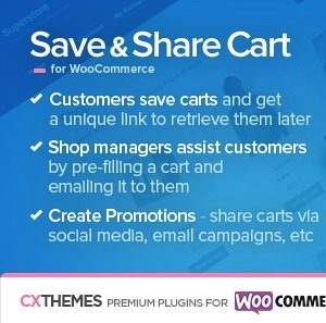 Save & Share Cart for WooCommerce