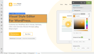 Frontend Text Customizer - WordPress Visual Editor